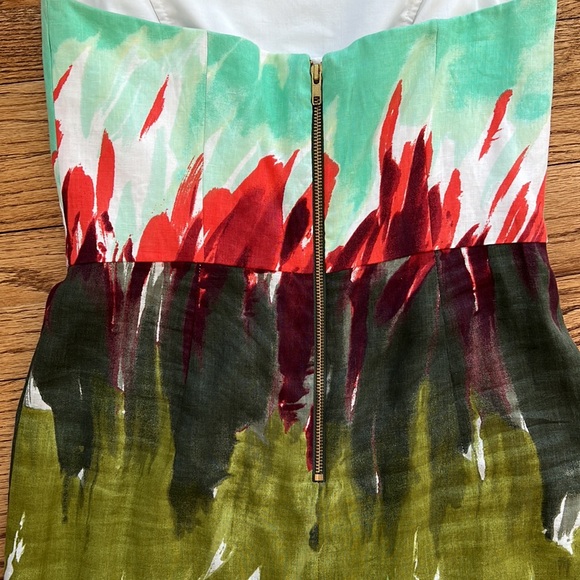 Beautiful Milly linen dress, made in USA. - Picture 4 of 6